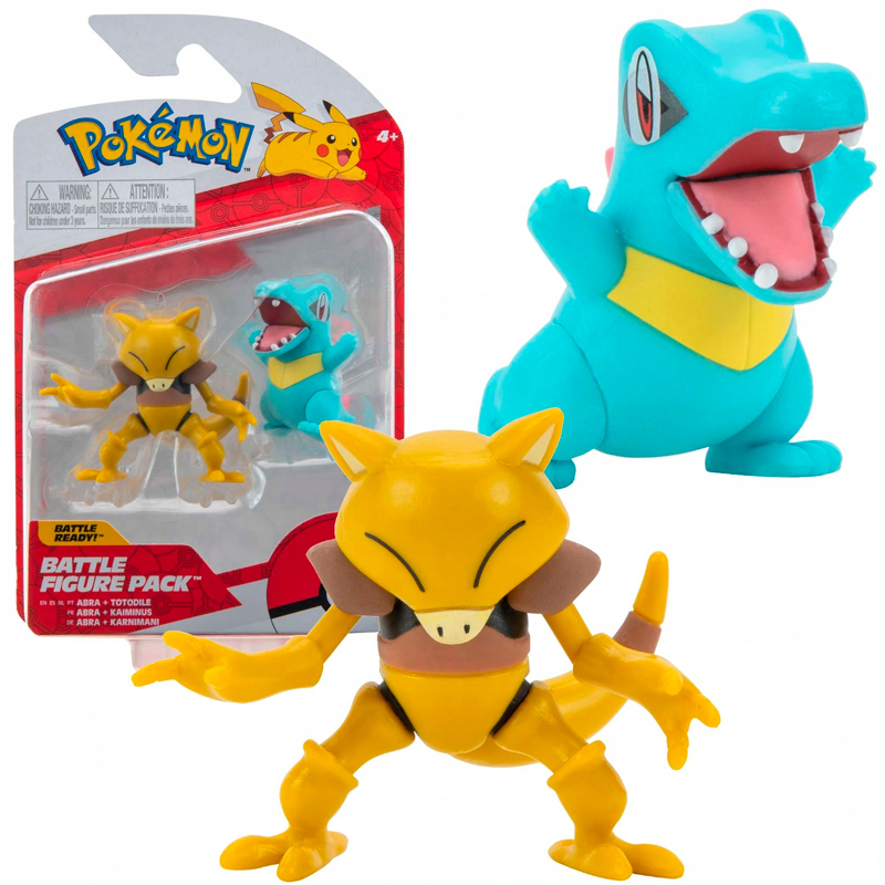 Pokemon Abra + Totodile.