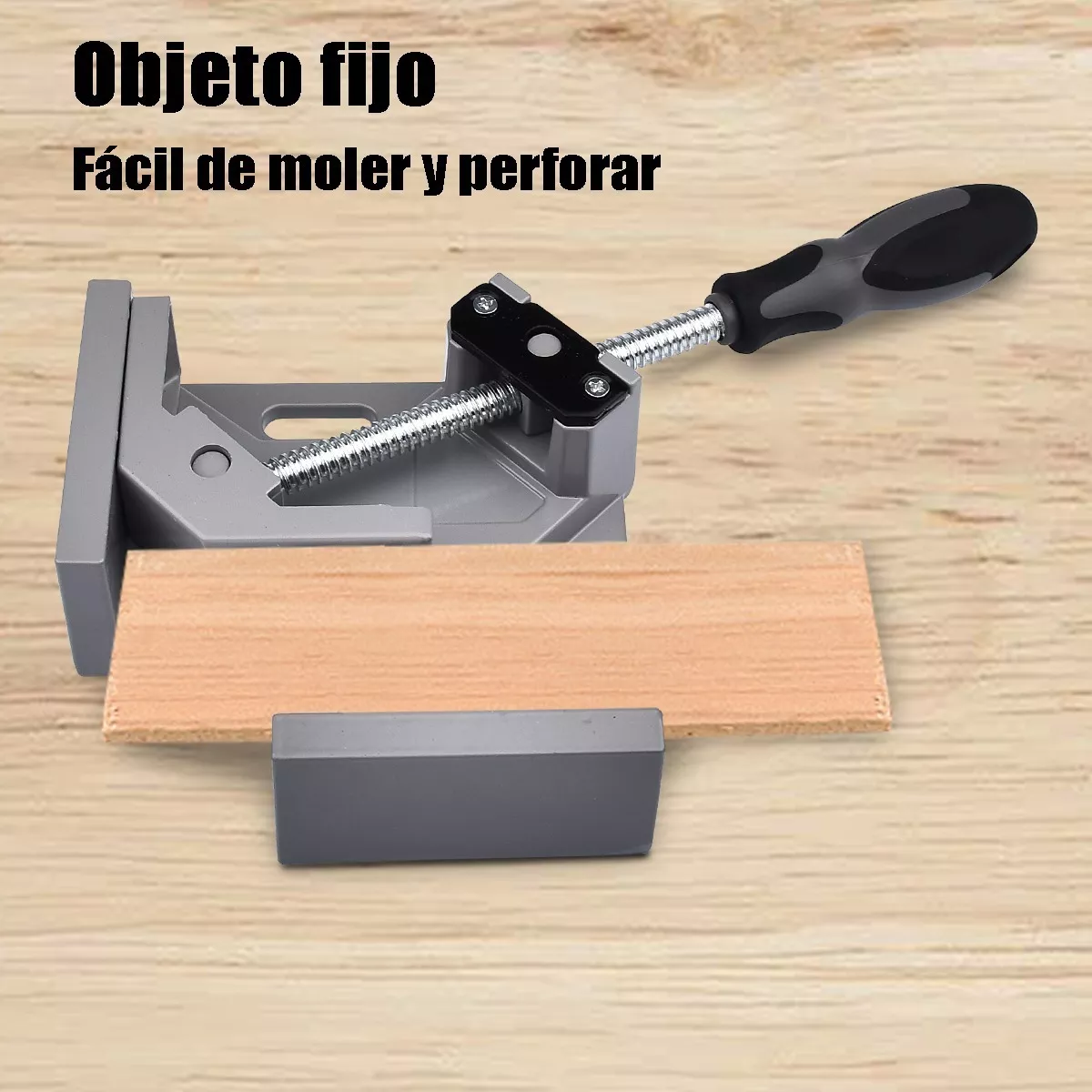 Prensa Esquinera Carpinteria 90° Para Madera Y Metal.