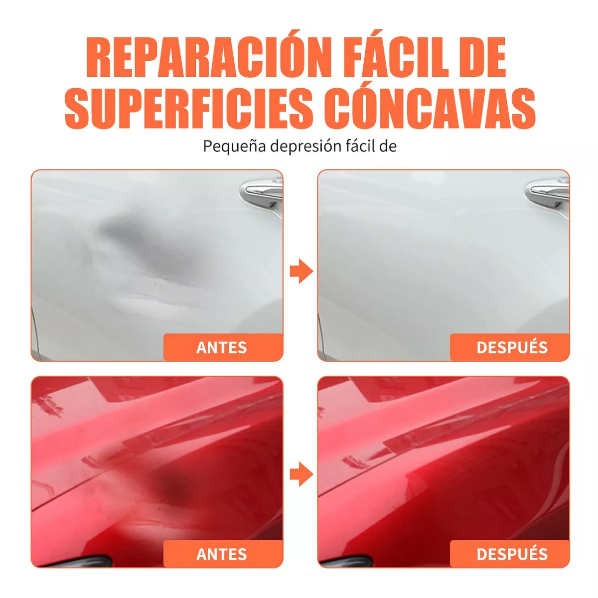 Par Chupón Ventosa Para Sacar Abolladuras Y Levantar Cargas 25kg 2Pzas.