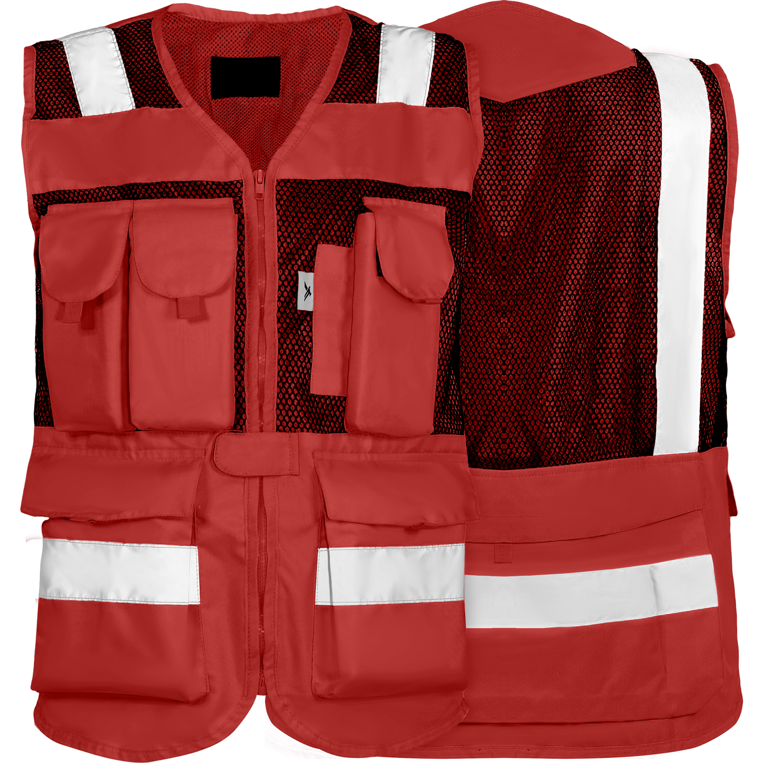 Chaleco Seguridad Brigadista Industrial Alta Visibilidad.