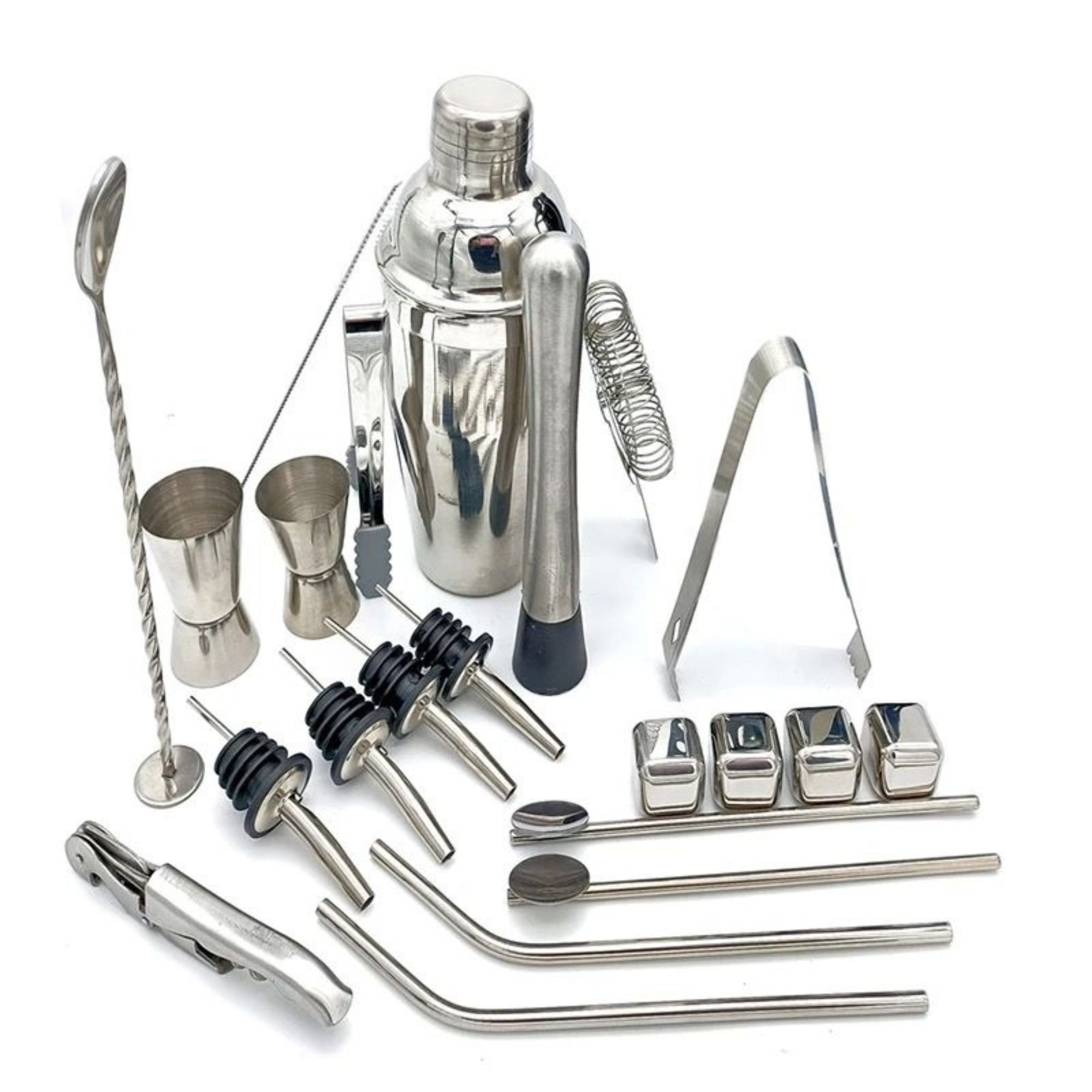 Coctelera Shaker Coctelera Ecomlab Kit Mixología Bartender Acrílico.