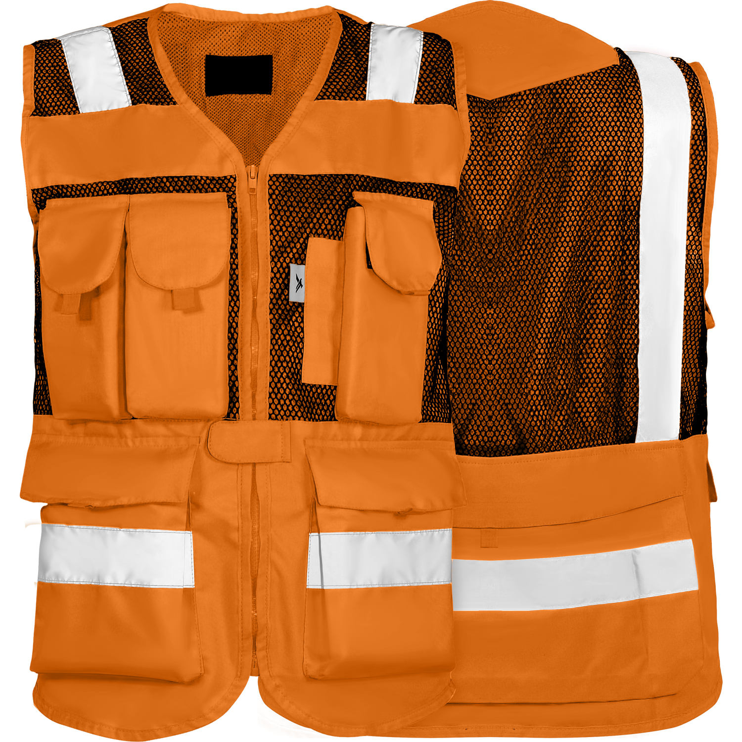 Chaleco Seguridad Brigadista Industrial Alta Visibilidad.