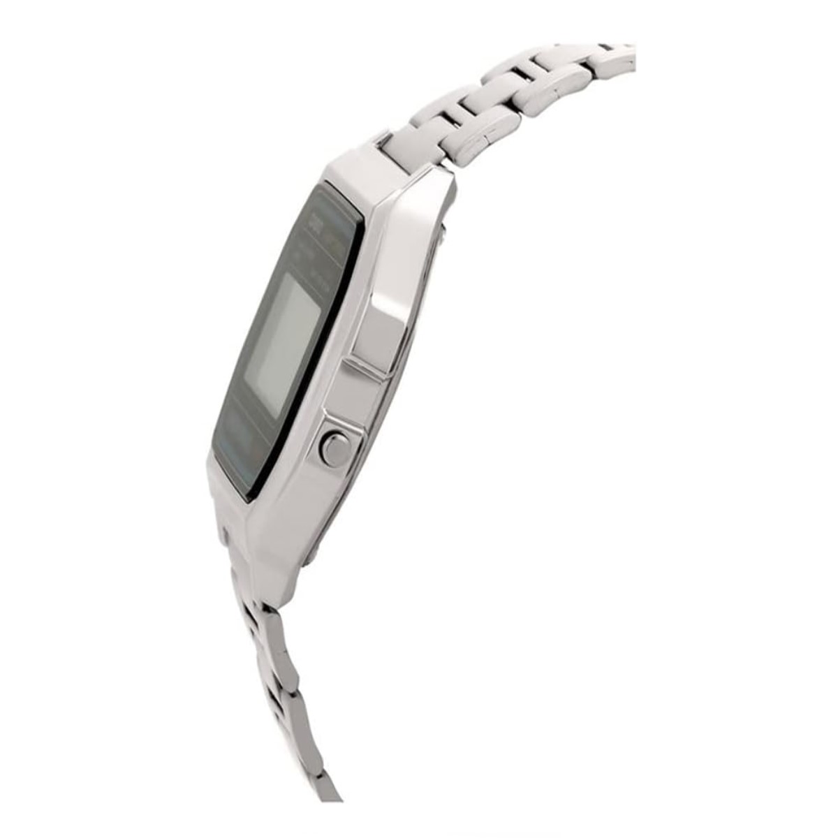 Reloj Casio Digital Retro Unisex 33mm, pulsera de Acero Inoxidable A158WA-1.