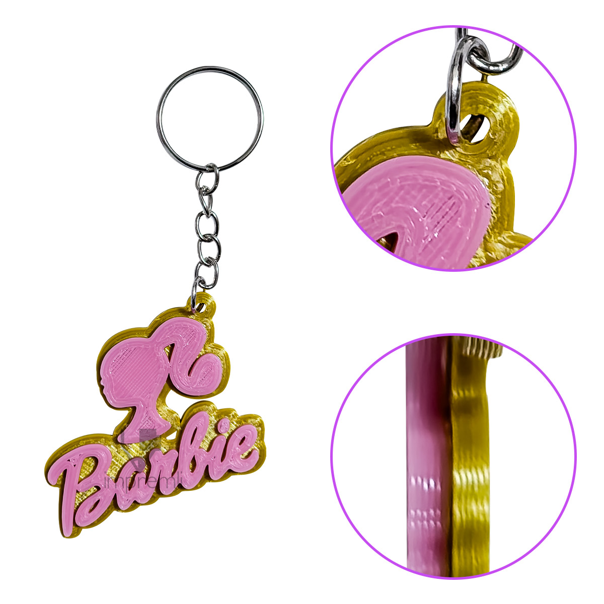 Llavero Tipo Barbie Impremli
