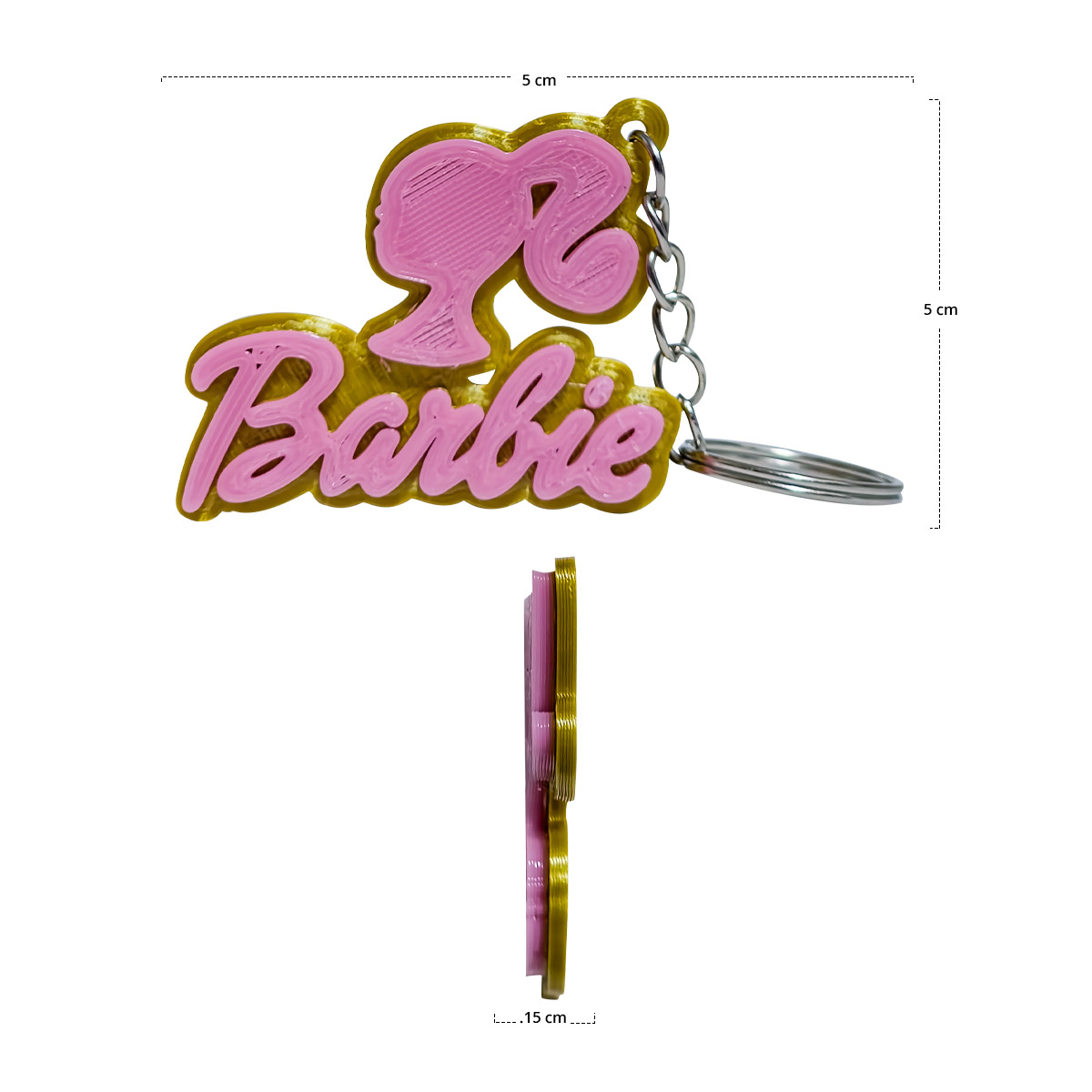 Llavero Tipo Barbie Impremli