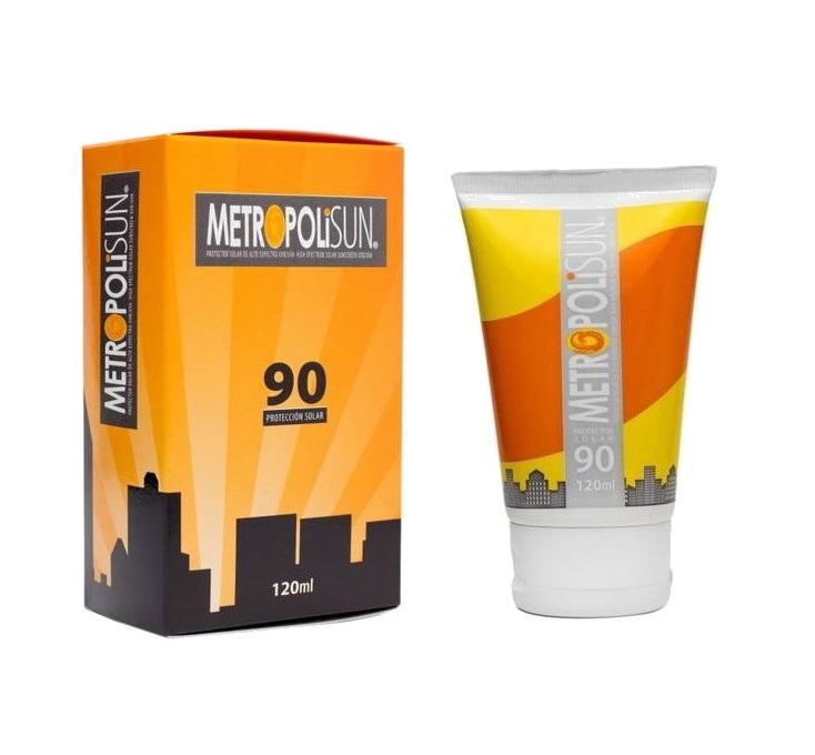 Protector Solar Dermatológico Corporal Metropolisun 90 Fps.