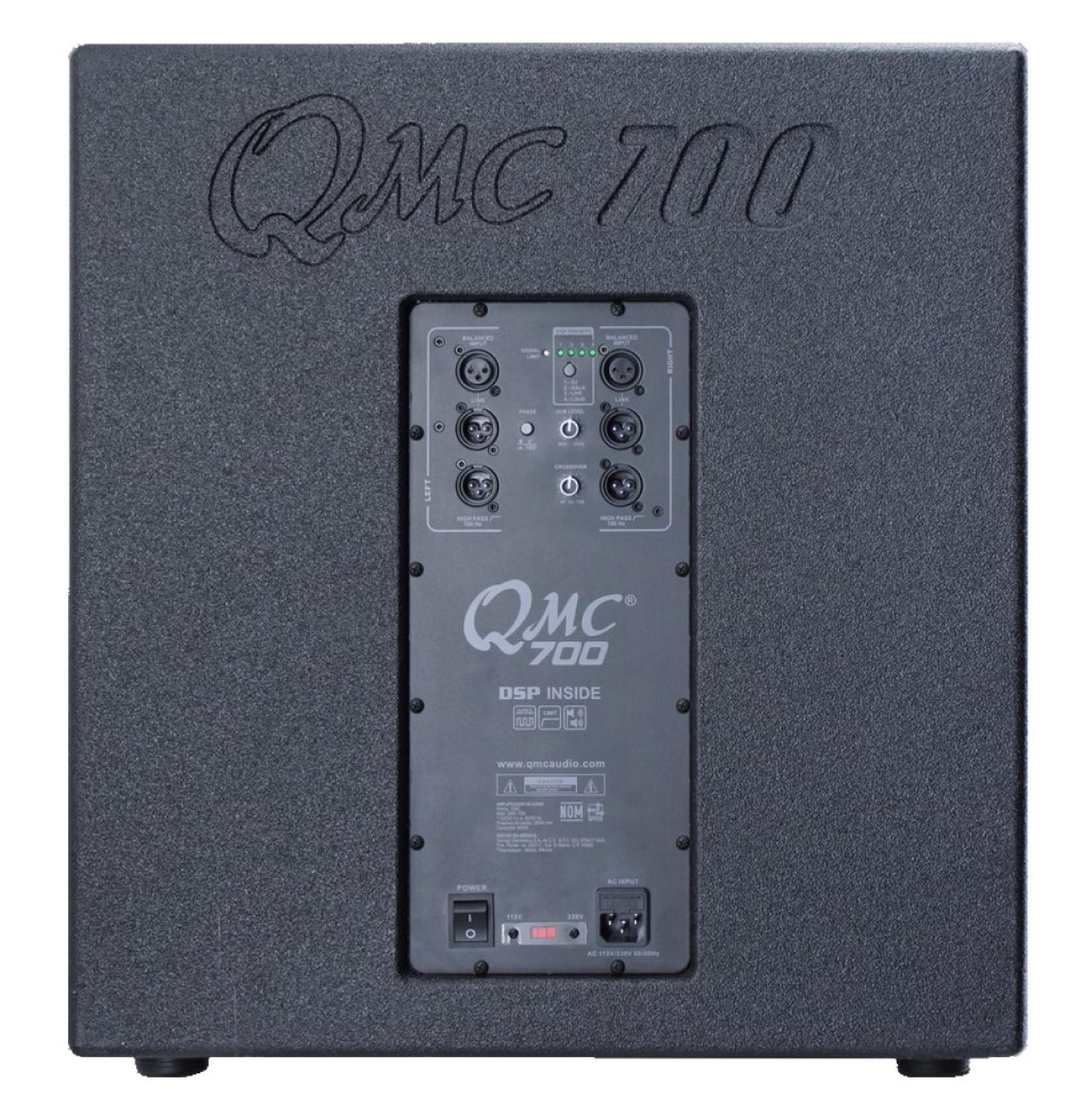 QMC Qmc-700 Subwoofer Activo 18” 700w 126dB Antes QMC-600.