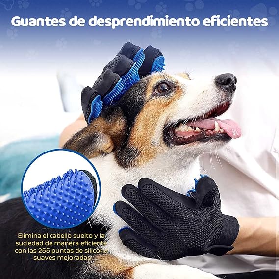 2 en 1 Cepillo para Perros，Cepillo para Mascotas para Eliminar Nudos y Enredos, Reduciendo el Desprendimiento de Pelo Hasta en un 95%, para Perros y Gatos de Pelo Corto o Largo.