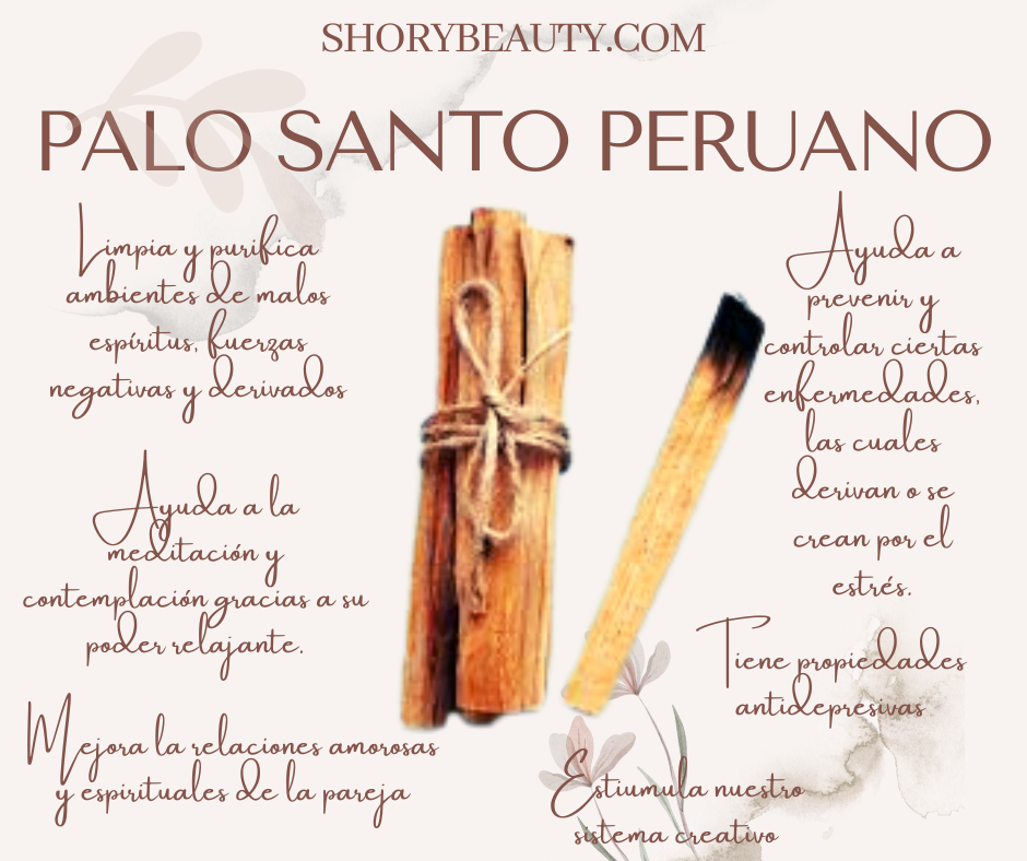 Palo Santo Original De Perú Madera Sagrada 25 gr Elimina Mala Vibra Shory Beauty..
