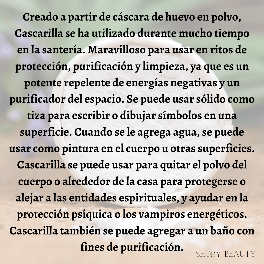 Cascarilla De Huevo Original Santería 12 Piezas.