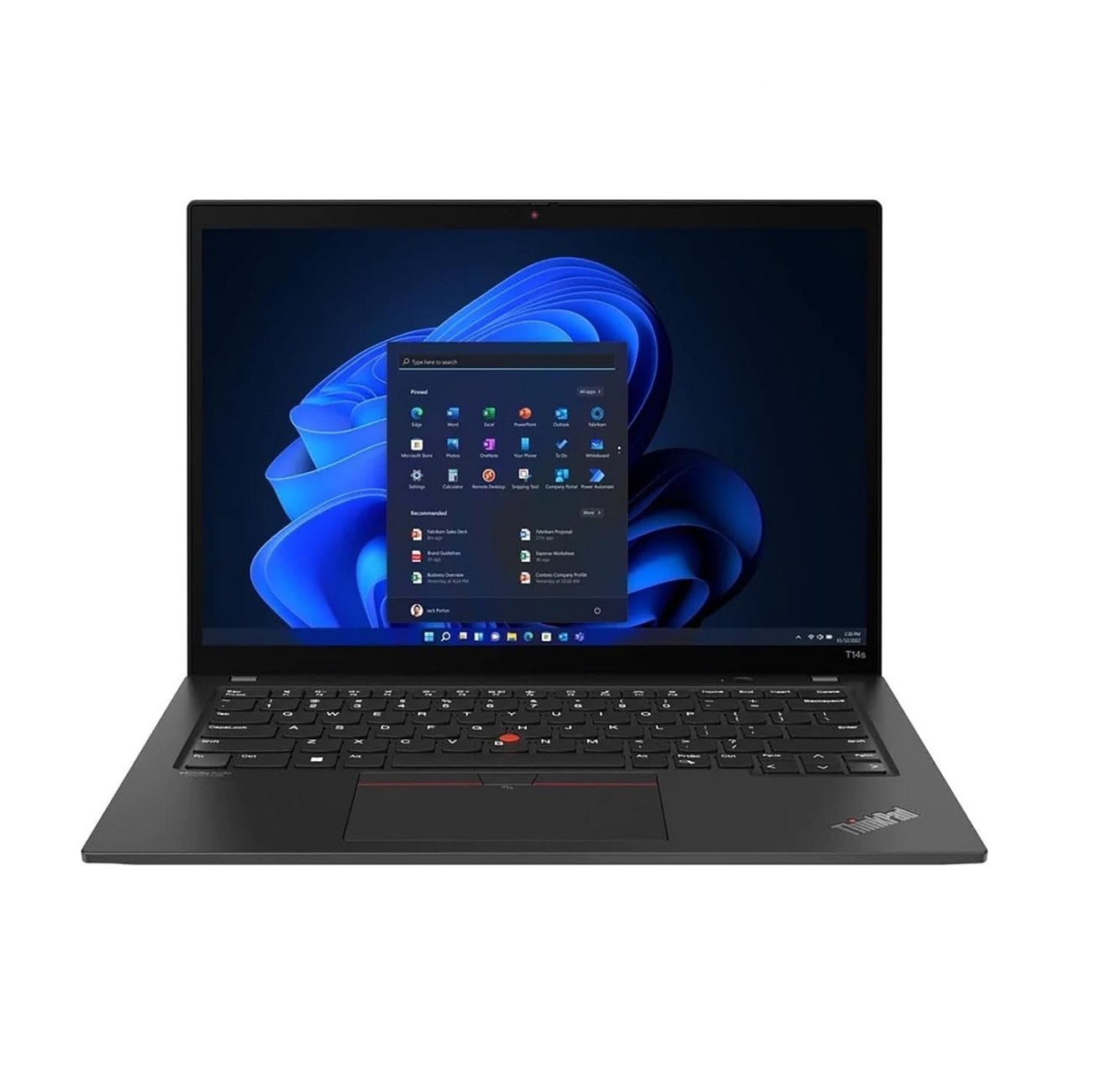 Laptop Lenovo T14s- 14''- I7 10610U- 16gb Ram- 256gb Ssd- WINDOWS 10 Pro- Equipo Clase A, Reacondicionada..