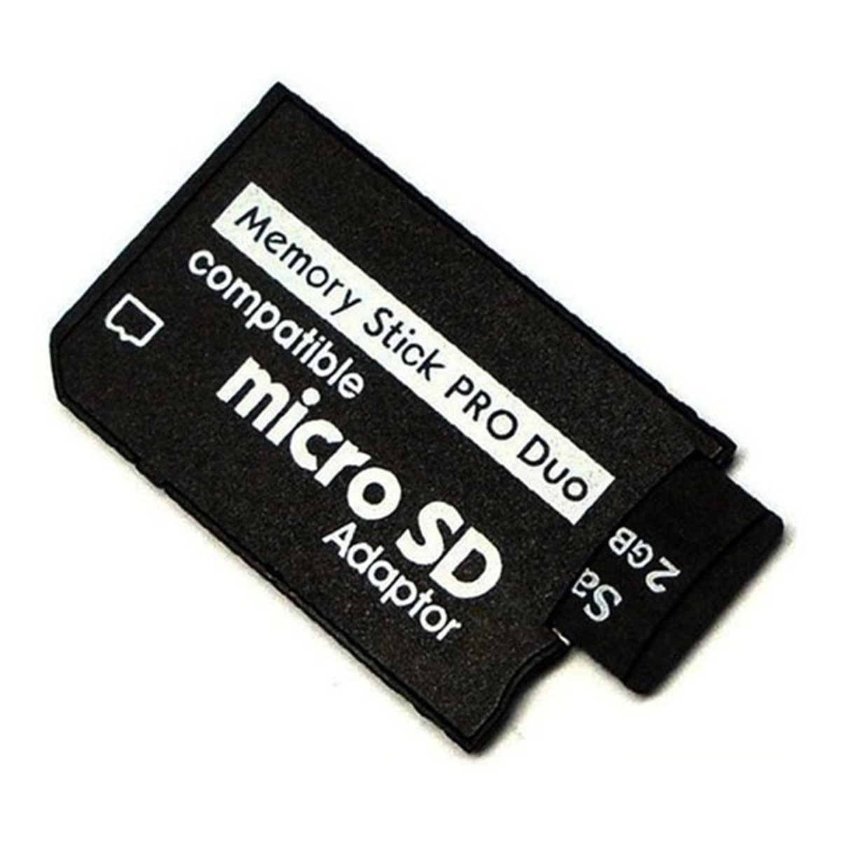 Adaptador Micro SD a Memory Stick Pro Duo.