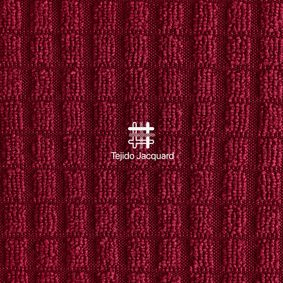 Protector De Sala Elástico 3 Piezas ( Ch- M- G) Tinto REAL TEXTIL.