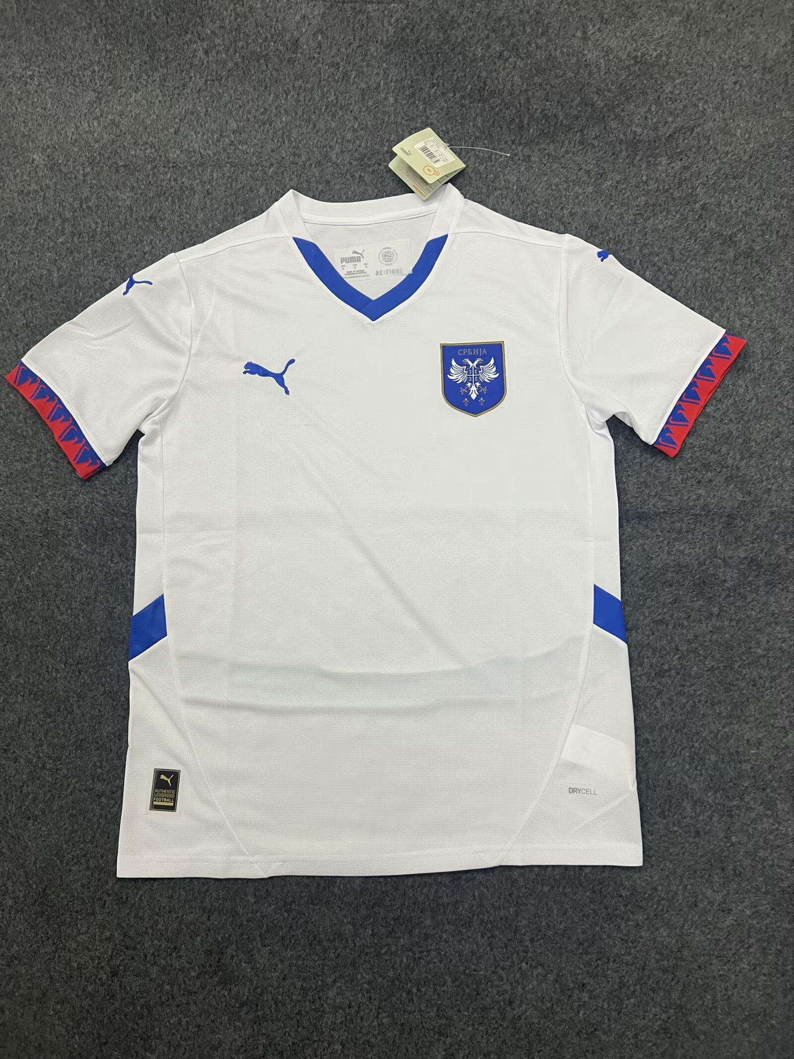 Nuevo! Jersey Serbia Eurocopa 2024 Local Blanca Talla XL.