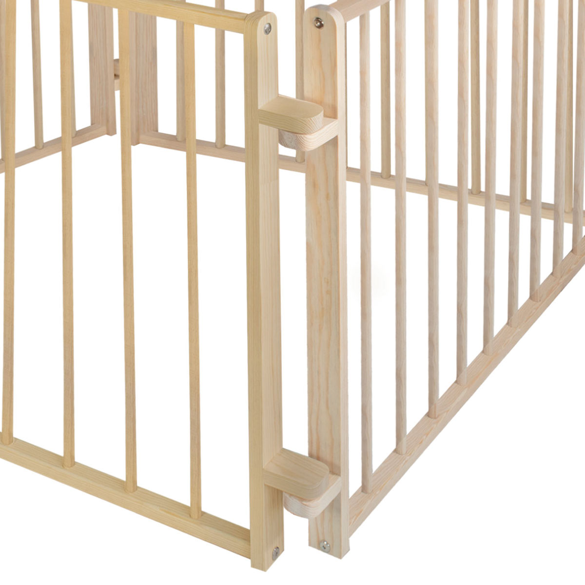 Corral De Madera Para Bebé - Barandales Modulares Duduk.