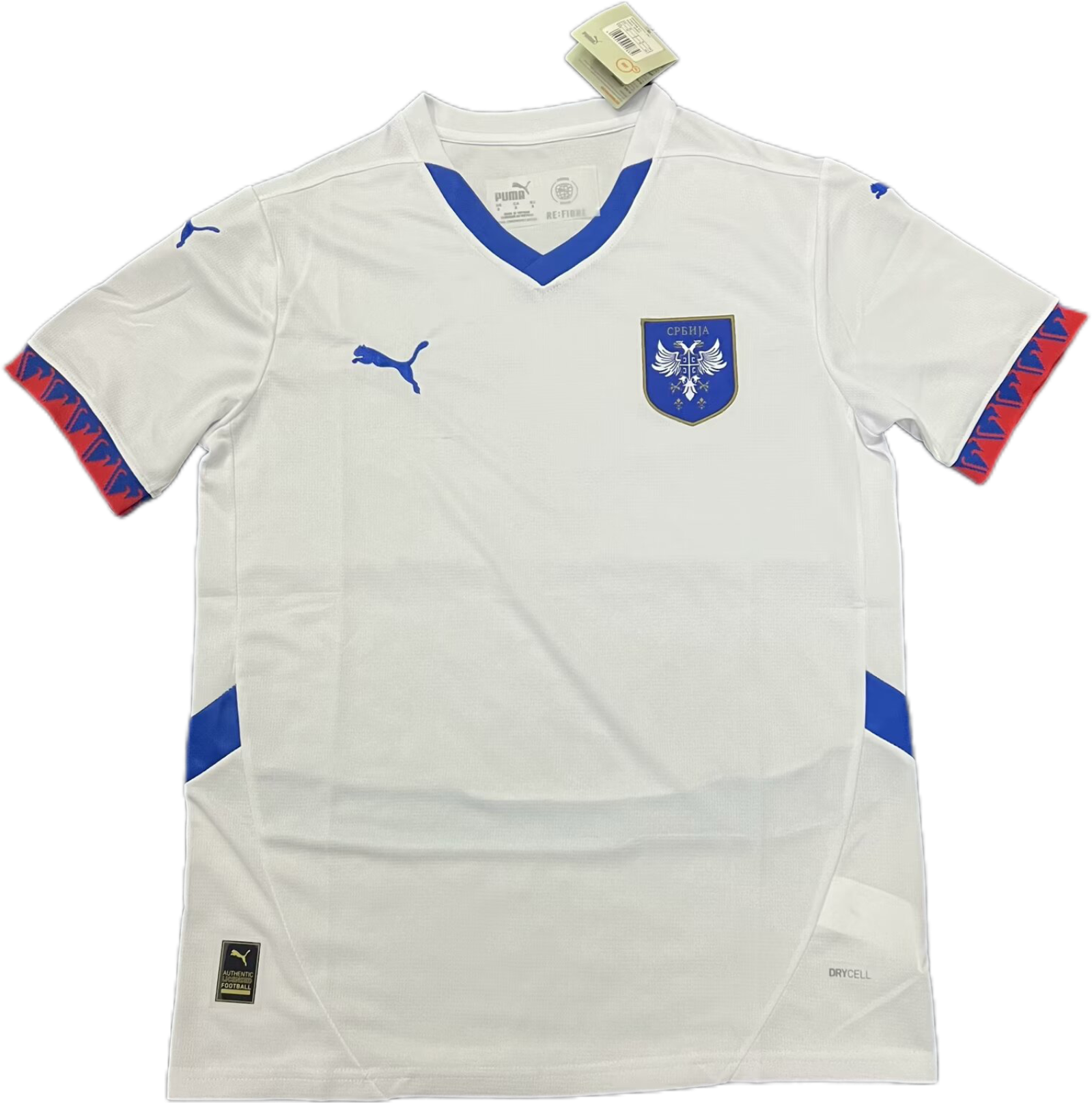 Nuevo! Jersey Serbia Eurocopa 2024 Local Blanca Talla XL.