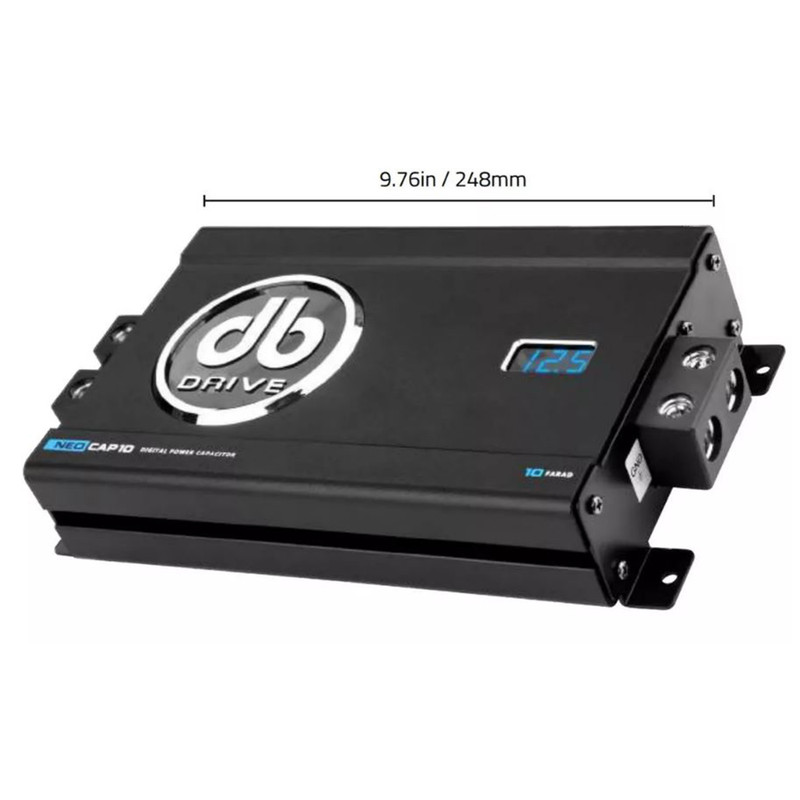 Capacitador Digital  DB DRIVE NEO CAP10 12-24 DVC 10 FARAD  .