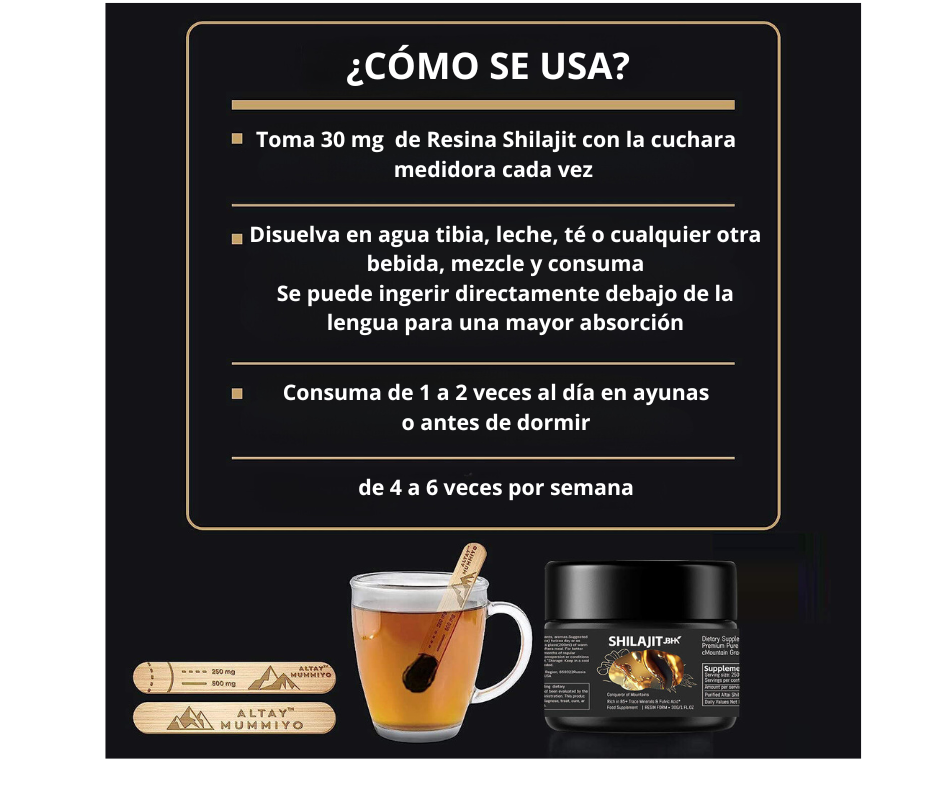 Resina de Shilajit JBHK