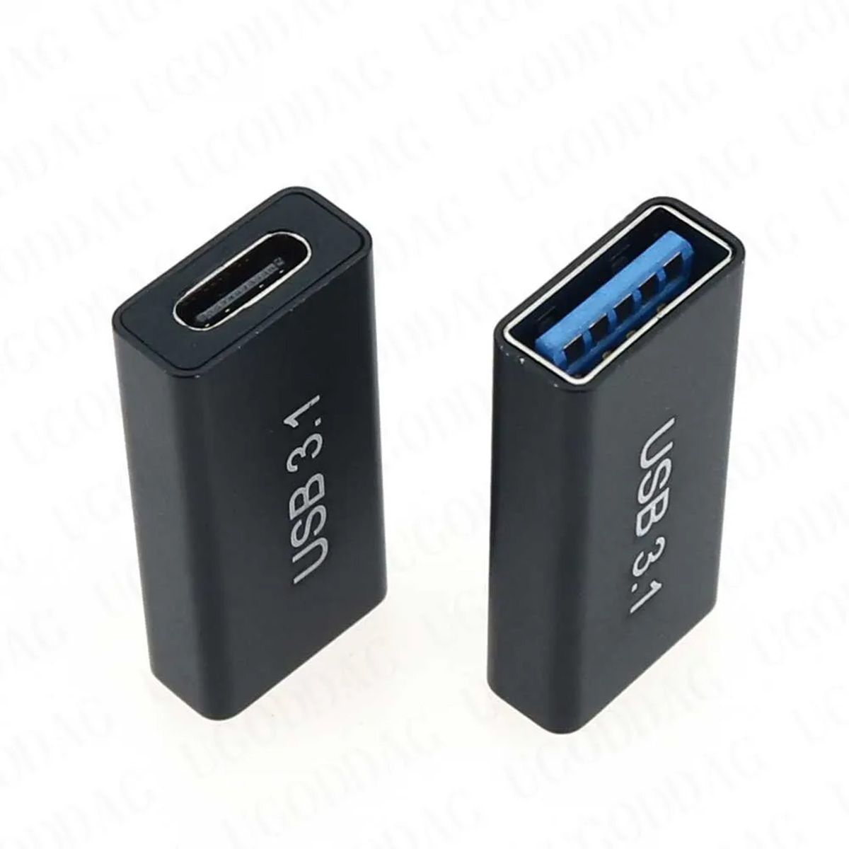 Adaptador Carga Datos USB Hembra a Tipo C Hembra 3.1