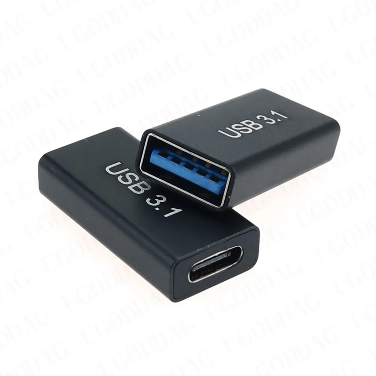 Adaptador Carga Datos USB Hembra a Tipo C Hembra 3.1