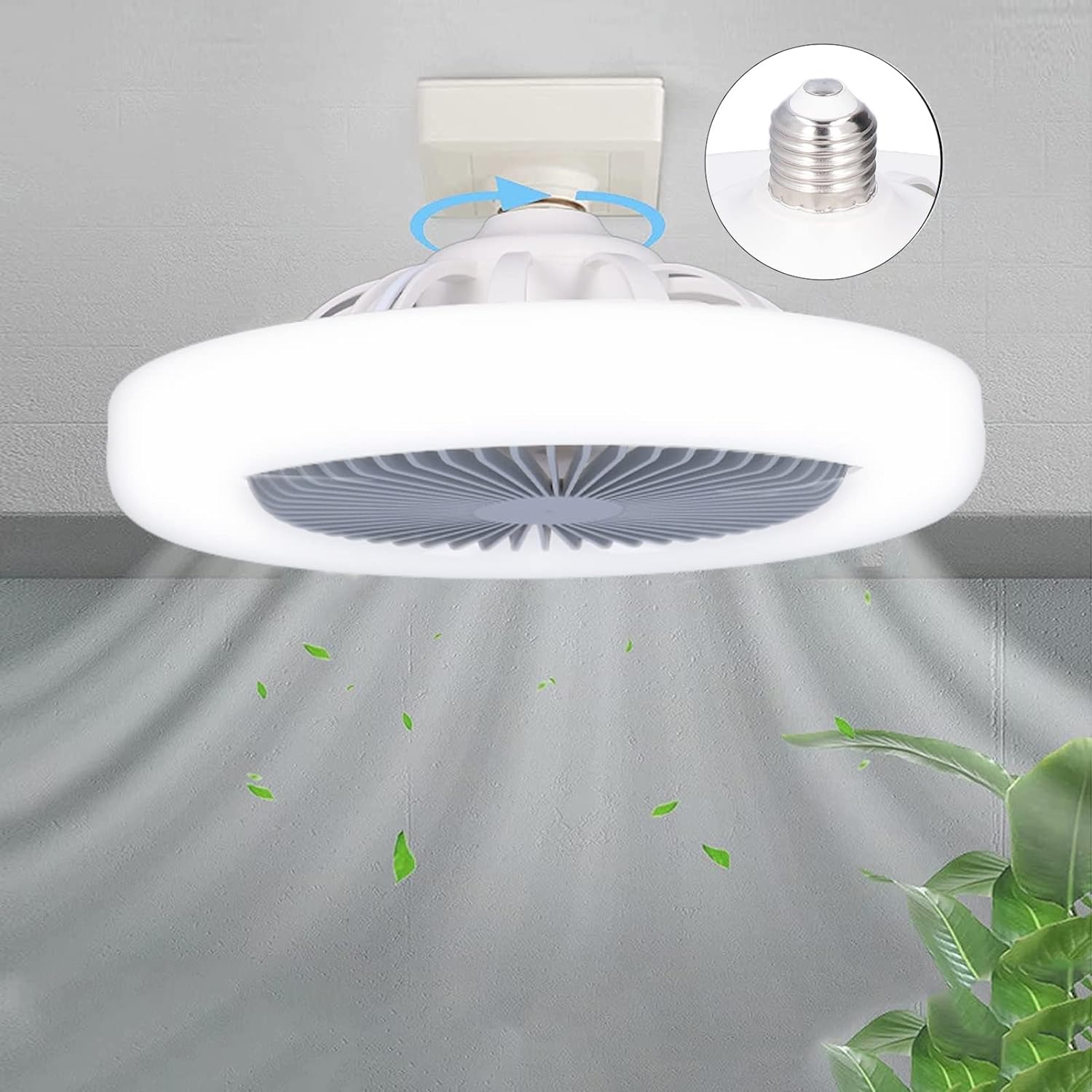 Foco Ventilador de Techo Ventilador Led
