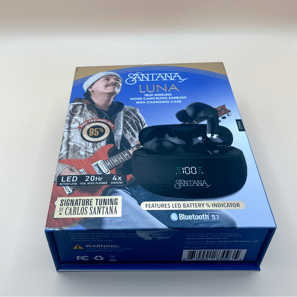 Audifonos Con Cancelación De Ruido Luna De Santana Auriculares Inalambricos