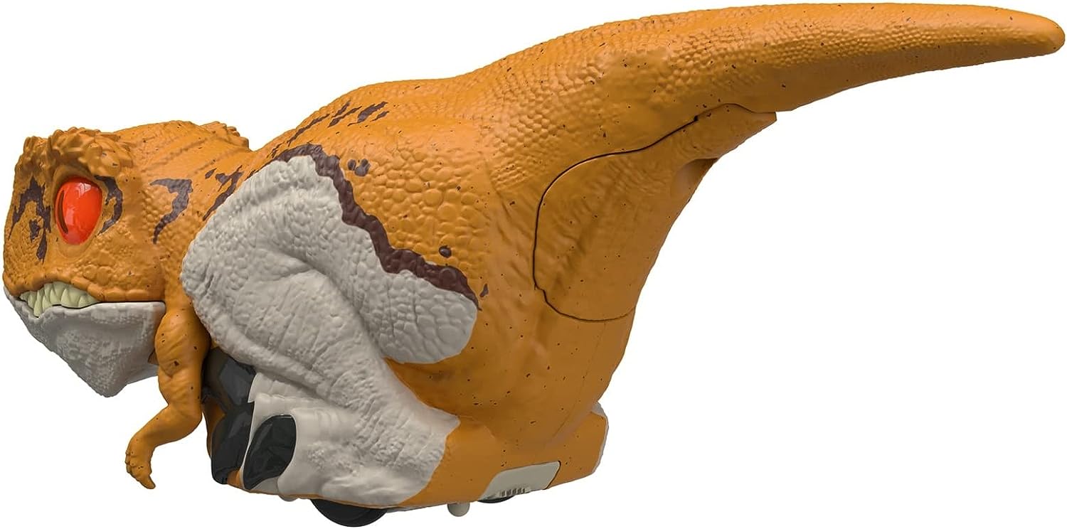 Jurassic World Click Tracker Speed Dino Atrociraptor Blanco.