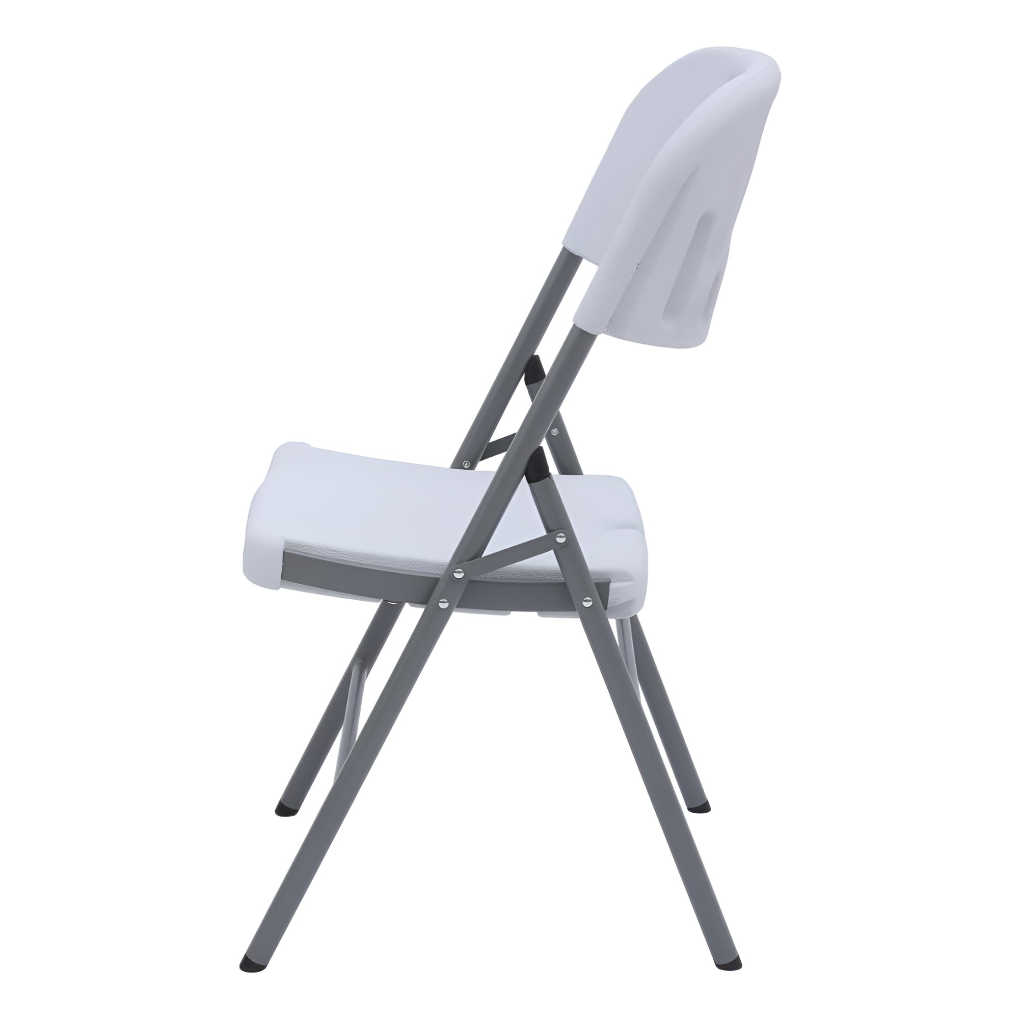 Silla Plegable De Plástico Ecomlab Blancas Uso Rudo Hp-53d