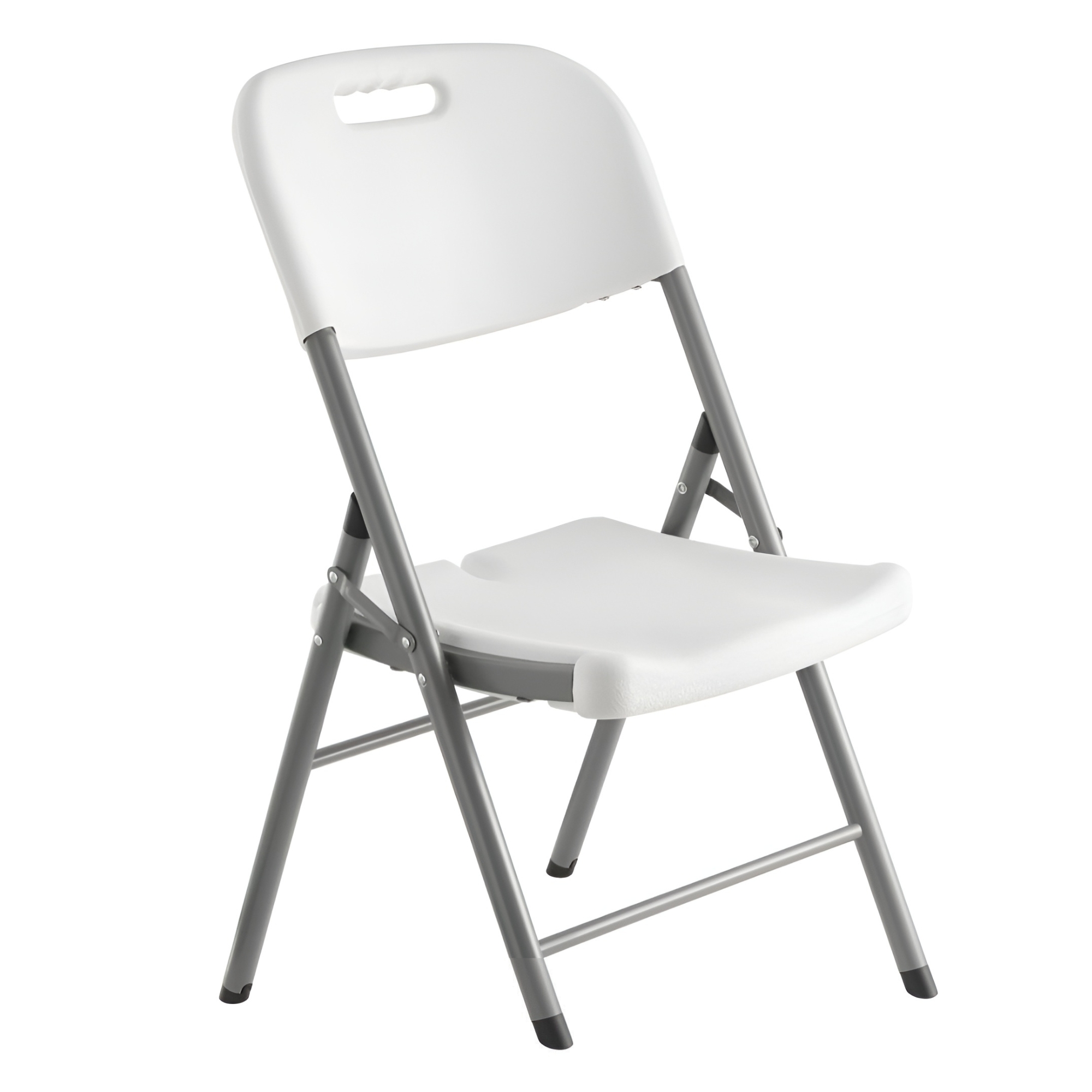 Silla Plegable De Plástico Ecomlab Blancas Uso Rudo Hp-53d