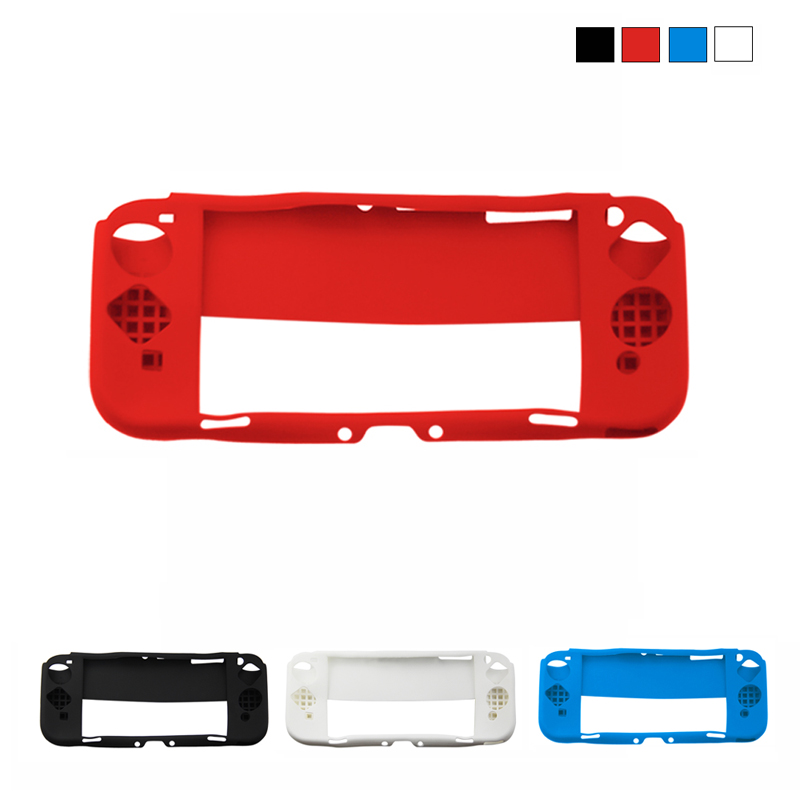 Funda Protectora de Silicon para Nintendo Switch Oled Negro.