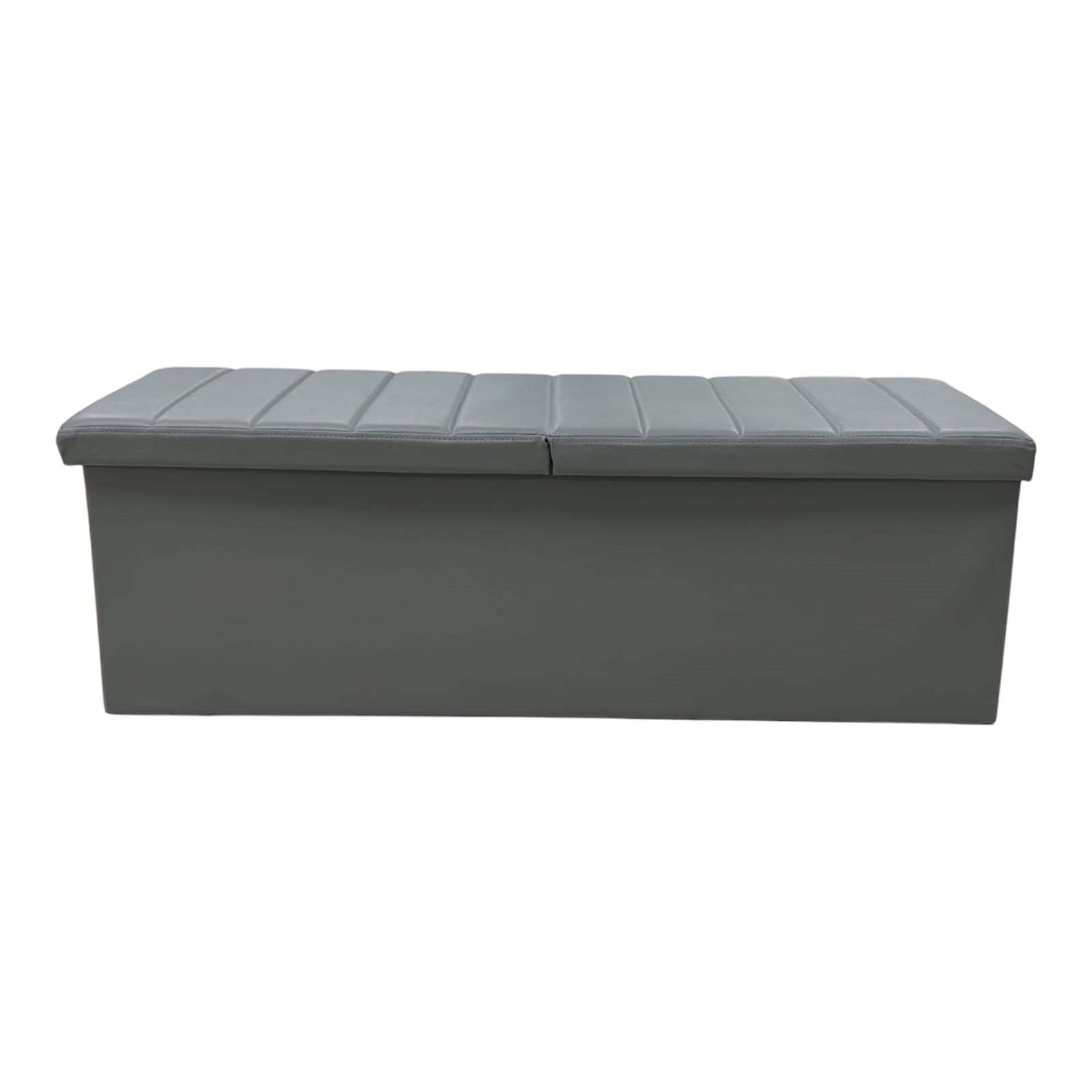 Baúl de Almacenamiento Plegable con diseño Otomano de PU