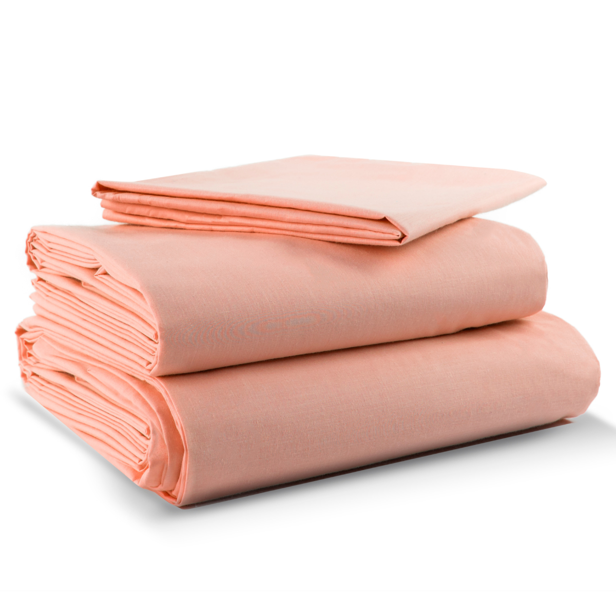 Juego de Sábanas Algodón Confort Percal 300 - Queen Size - Melón