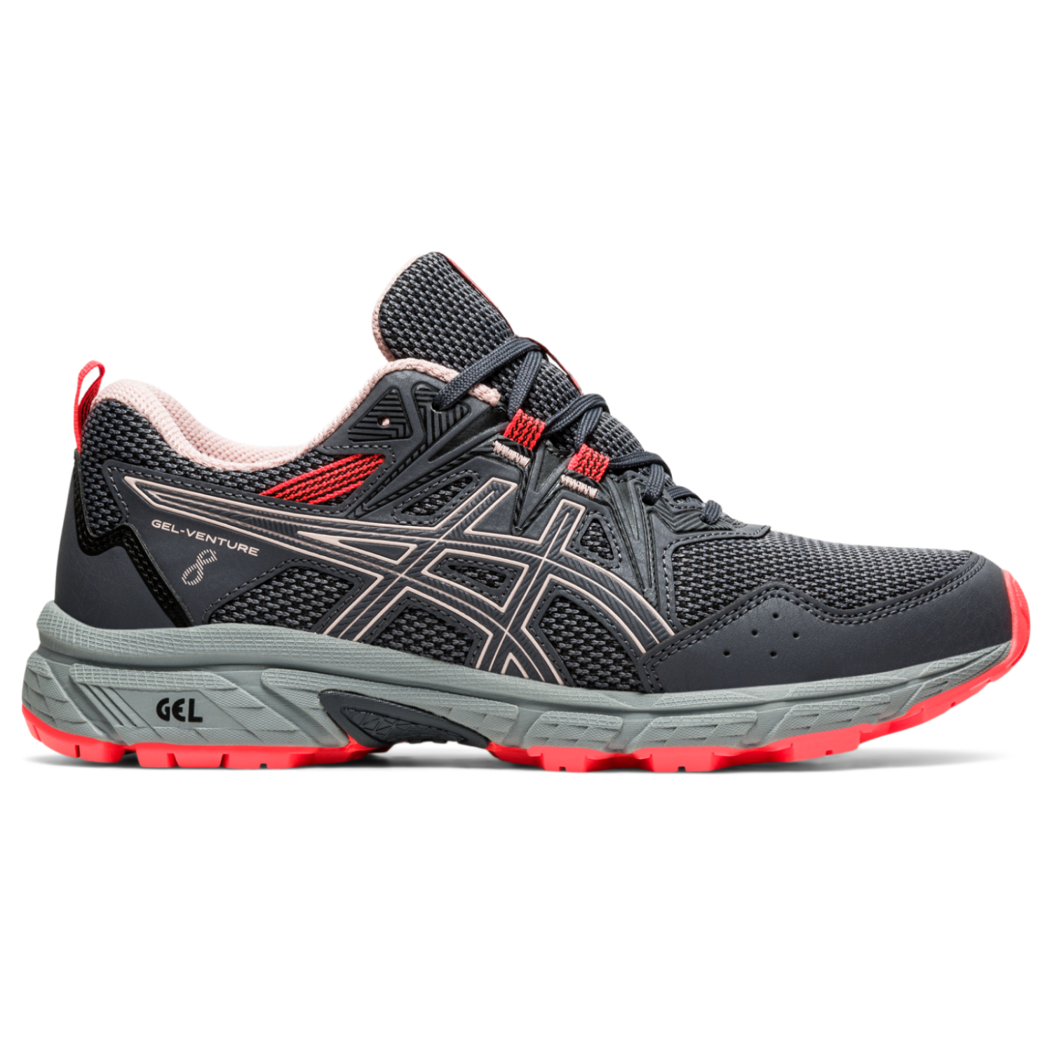 TENIS ASICS MUJER GRIS GEL-VENTURE 8 1012A708021