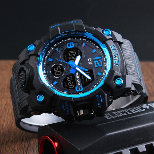 Reloj Skmei Digital Y Análogo Militar Deportivo Para Hombre código RSkmne01764