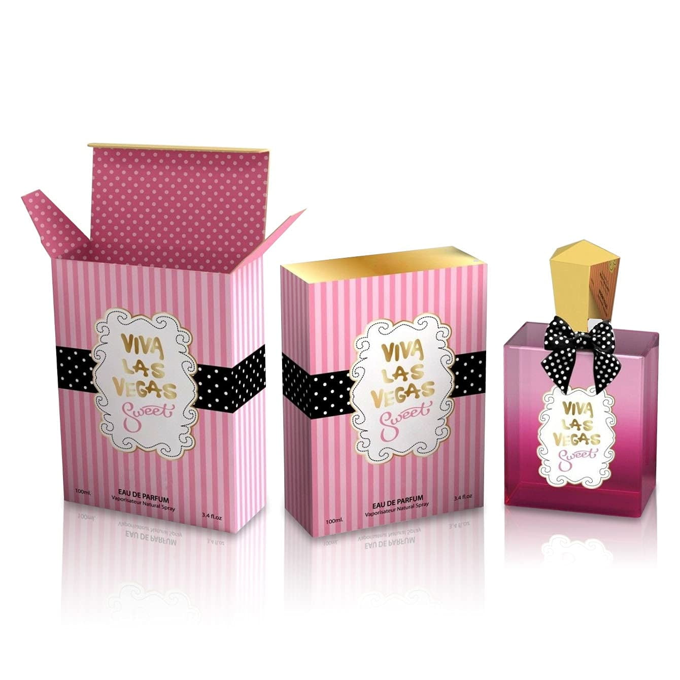 Perfume Para Dama Marca Mirage VIVA LAS VEGAS SWEET 100 ML