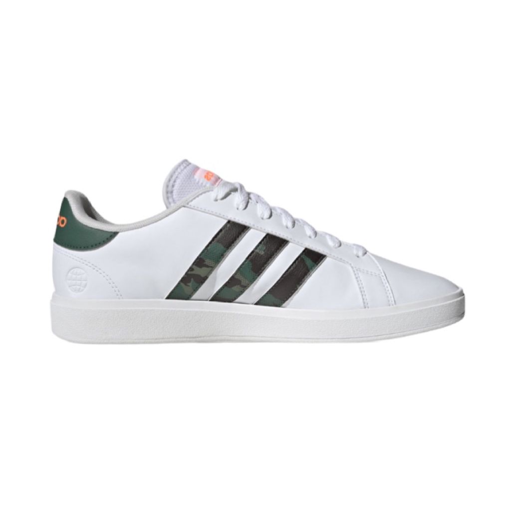 Tenis Adidas Grand Court Base Cloudfoam Lifestyle para Caballero Blancos