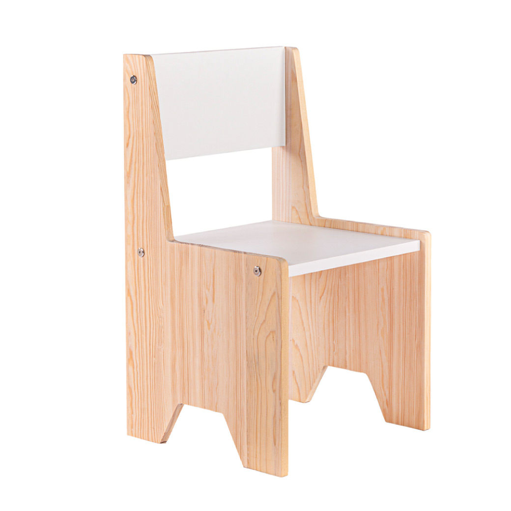 Duduk Silla de madera para ludoteca o espacios infantiles