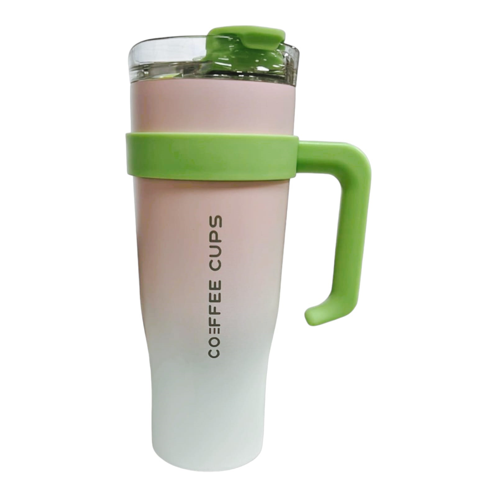Termo Con Asa Lateral De Acero Inoxidable de 40 oz .