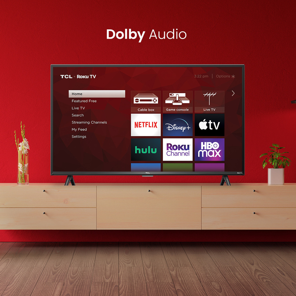 Smart TV TCL Roku 32 Pulgadas 32S355 Class 3-Series