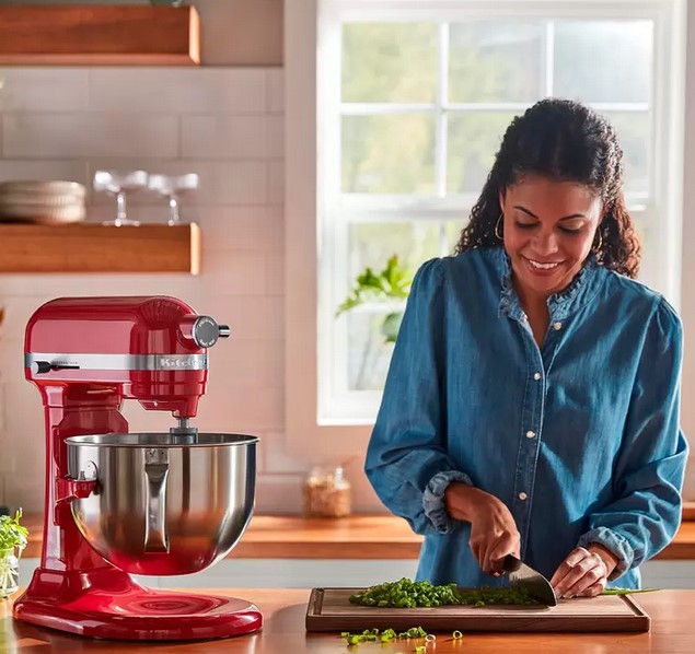 Batidora De Pedestal Profesional Kitchenaid Ksm60secxer 5.6l