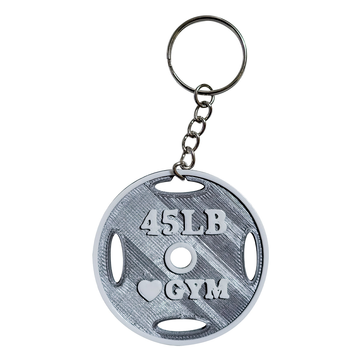 Llavero Disco Gym Pesas Regalo Fitness.