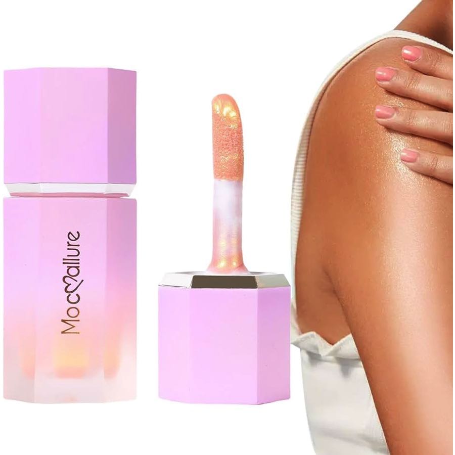 Set De 6 Iluminadores Para Rostro Líquidos Tornasol Highlighter.