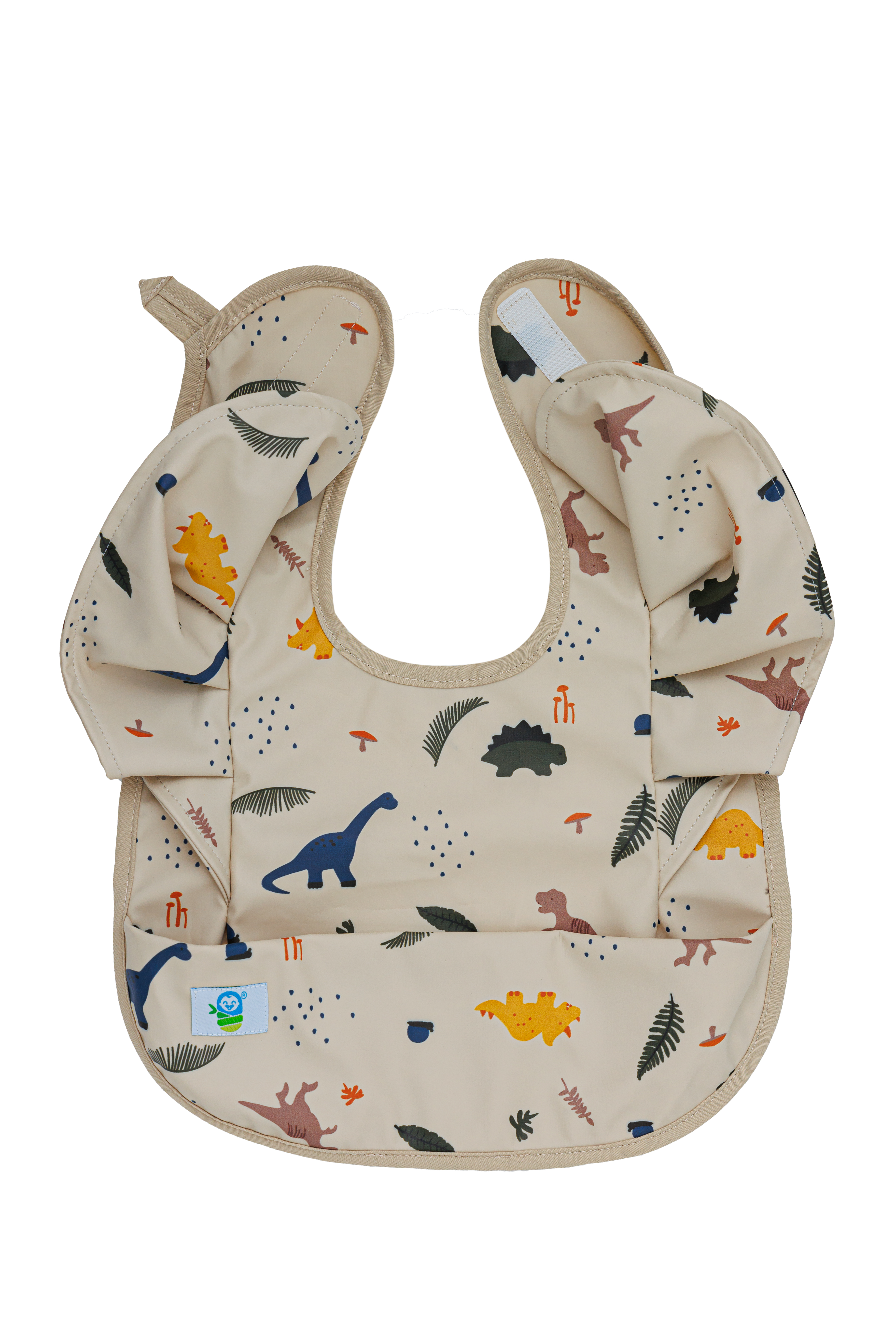 2 Baberos impermeables Babybamboo super resistente niña .