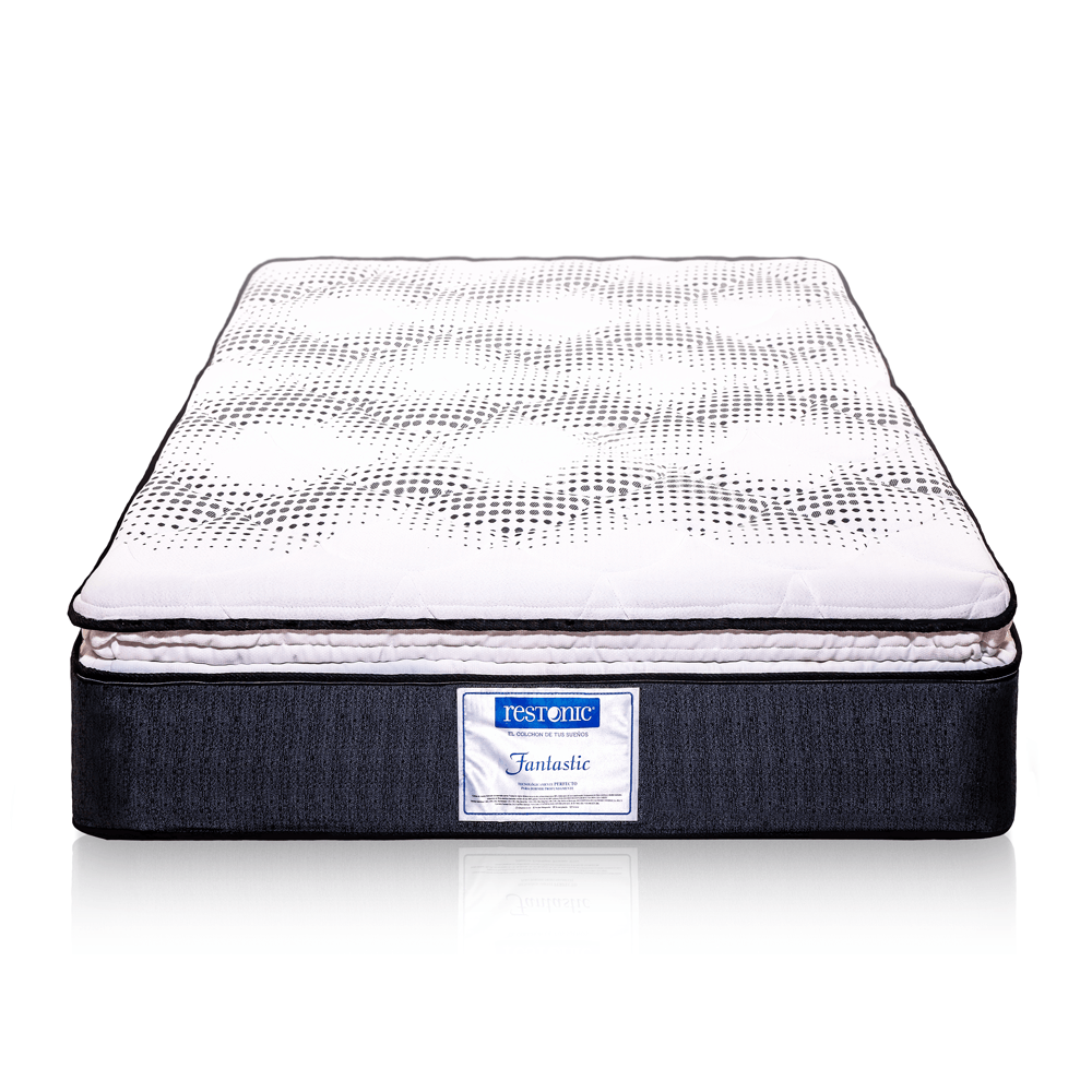 Colchon Restonic Fantastic King Size + 2 Almohadas de Regalo.