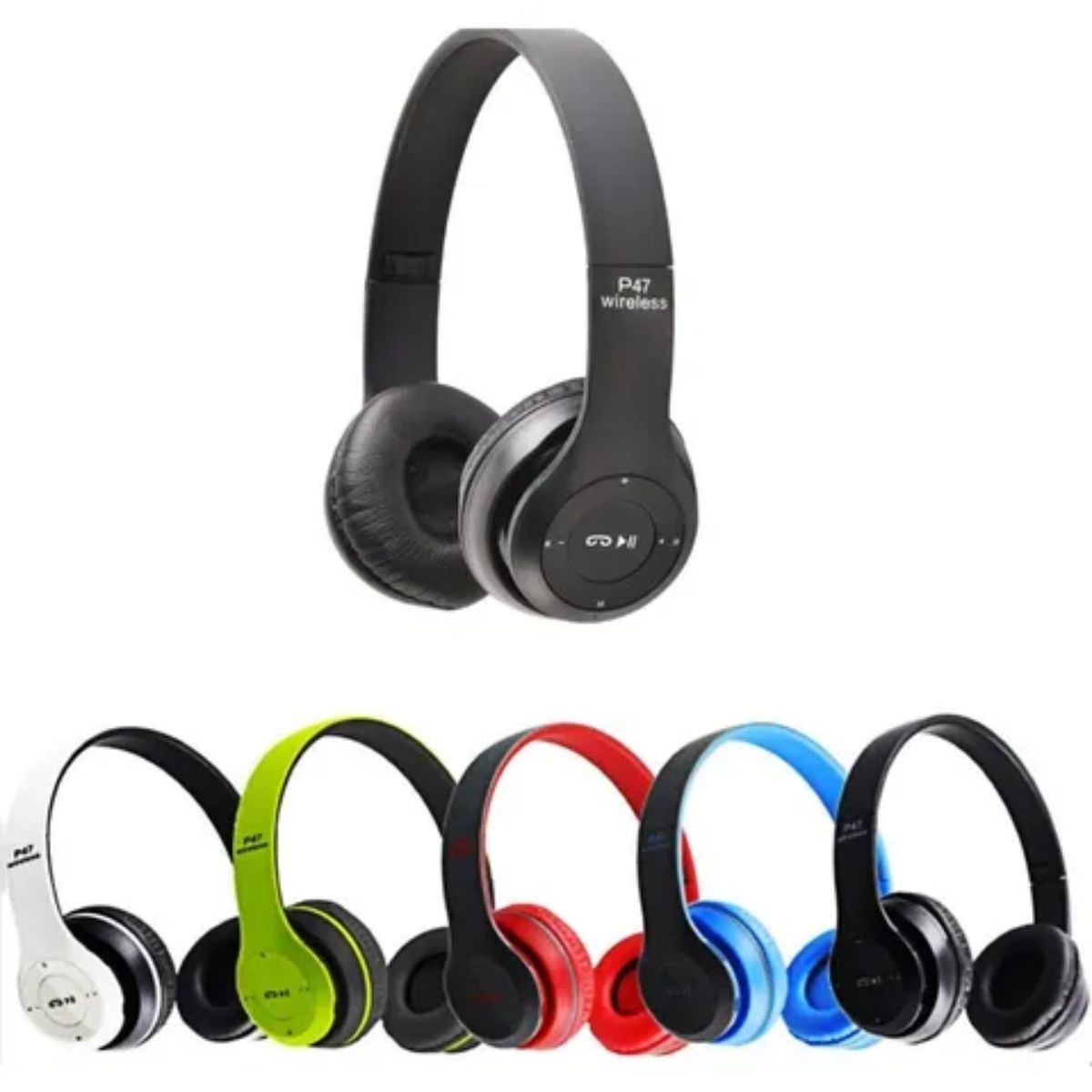 Audifono Diadema Bluetooth P47 Plegable.