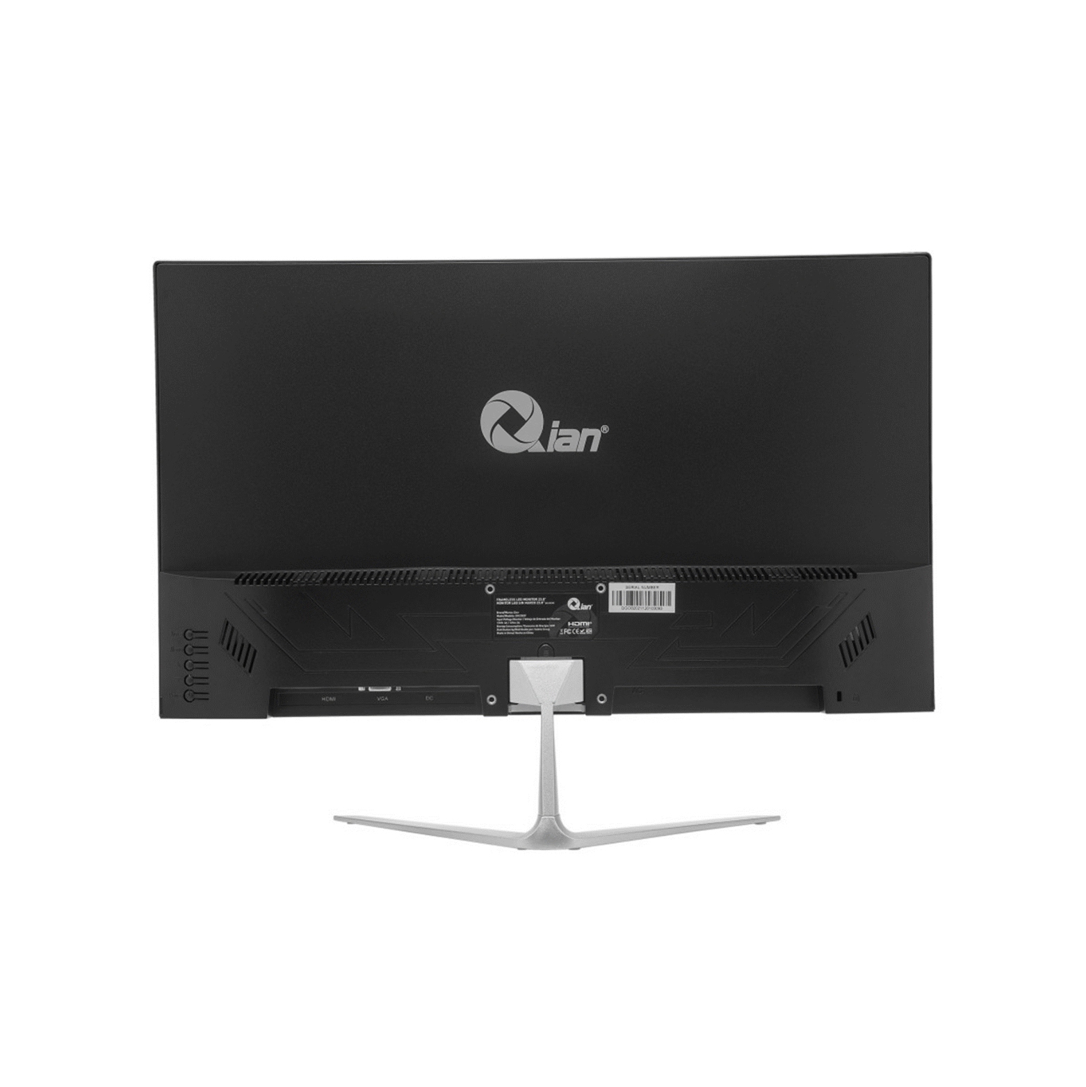 MONITOR QIAN QM2382F 23.8" LED FRAMELESS FULLHD VGA HDMI SIN MARCO.