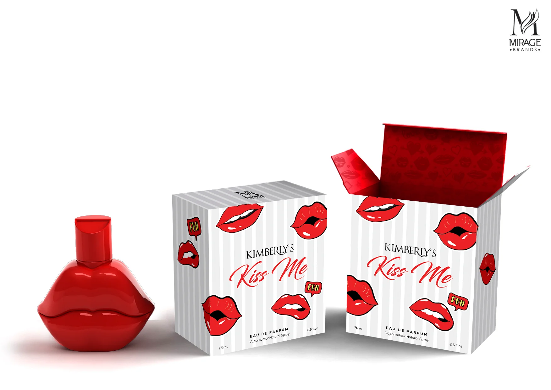 Perfume Para Mujer Marca Mirage KIMBERLY´S KISS ME 100 ML