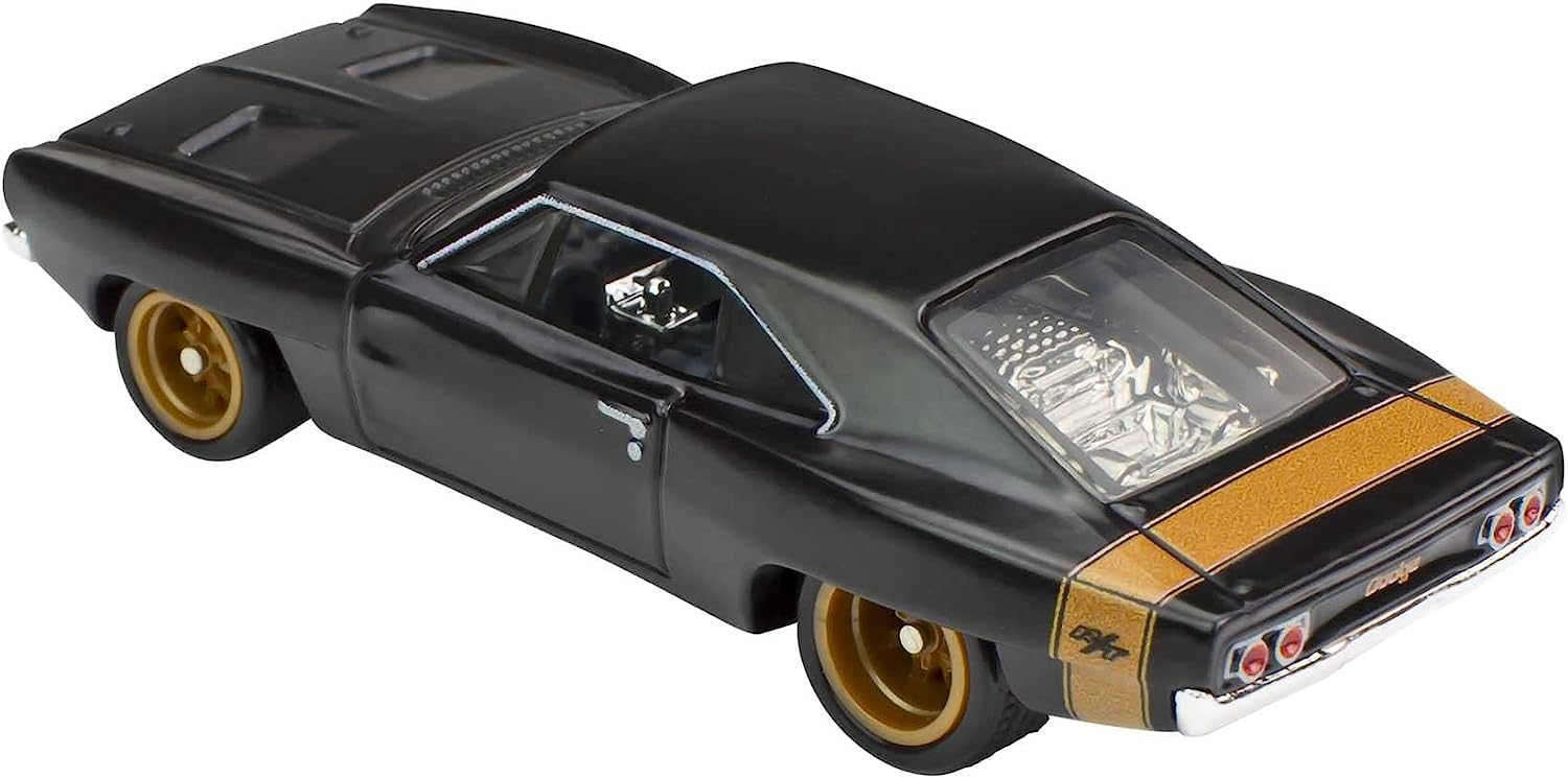Hot Wheels 68 Dodge Charger Rapido Y Furioso Color Negro.