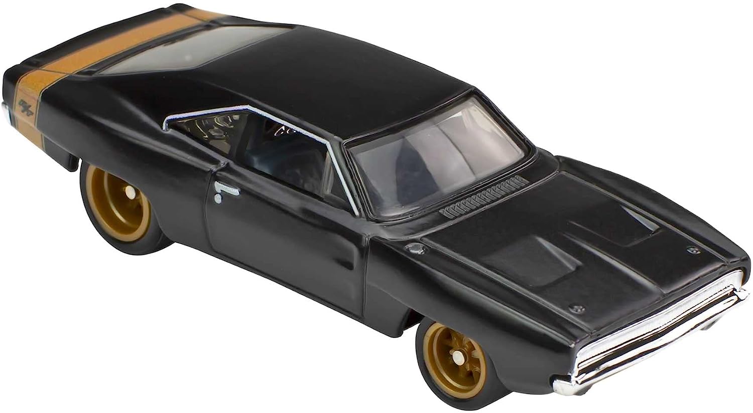 Hot Wheels 68 Dodge Charger Rapido Y Furioso Color Negro.