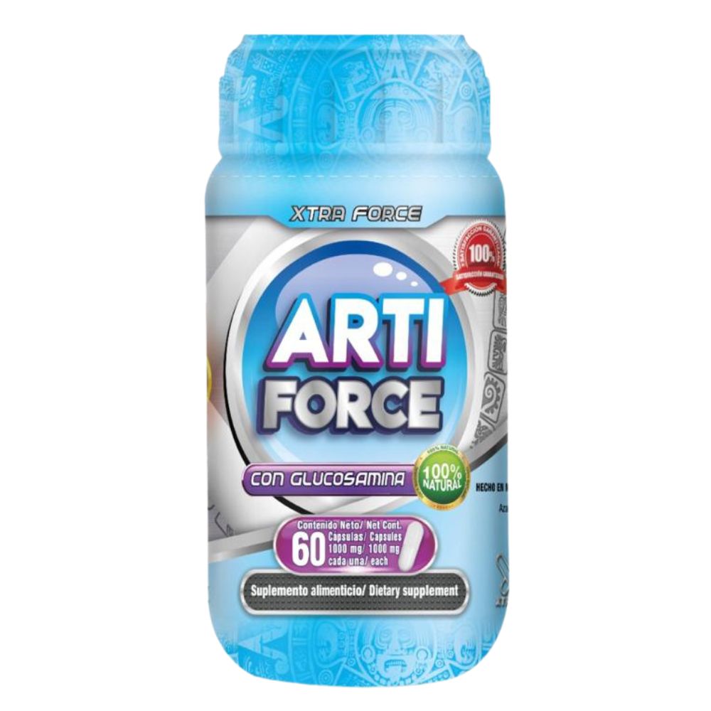 Suplemento Arti Force Para Articulaciones 60 Cápsulas Xtraforce Multifunción.